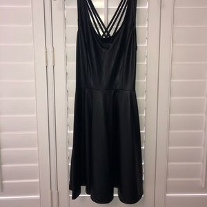 Forever 21 Faux Leather Dress